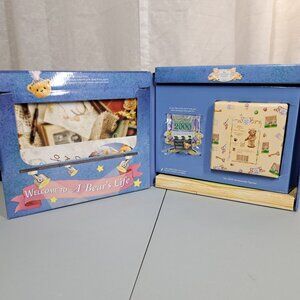 Enesco Cherished Teddies A Bears Life 2000 Gloria Growlette Figurine Pin Set Lot